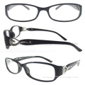 Adult Cp Injection Optical Frames with Metal Hinge and Metal Decoration (OCP310090)